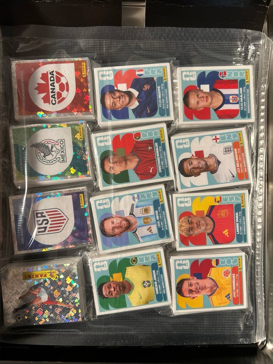 Album Tapa Dura 2026 Version USA Set Completo con Caja metalica