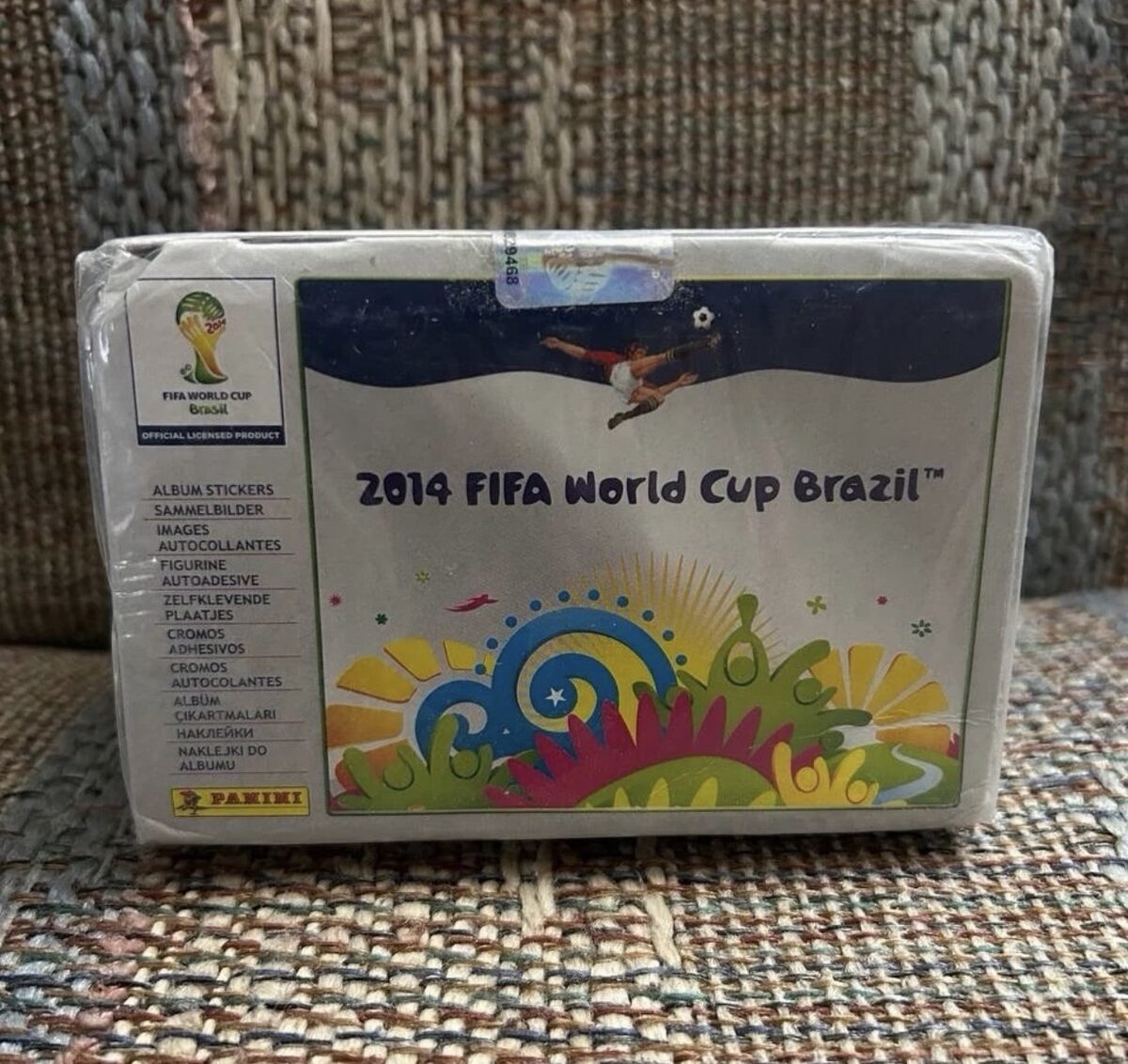 Caja Nueva Sellada Brazil 2014 100 sobres version Paises Bajos
