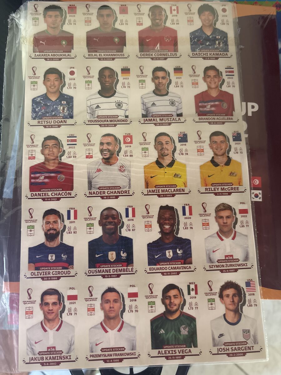 Set Actualizacion Qatar 2022